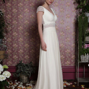 Robe de mariée champêtre
