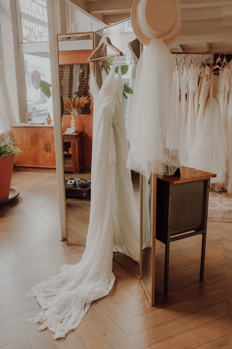 Boutique de robes de mariée de seconde main