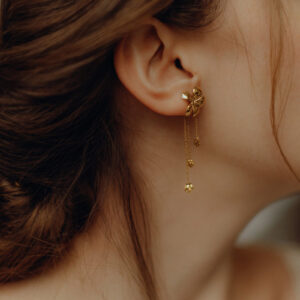 Boucles d'oreilles de mariée
