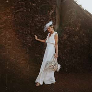 Ensemble pantalon pour mariage civil