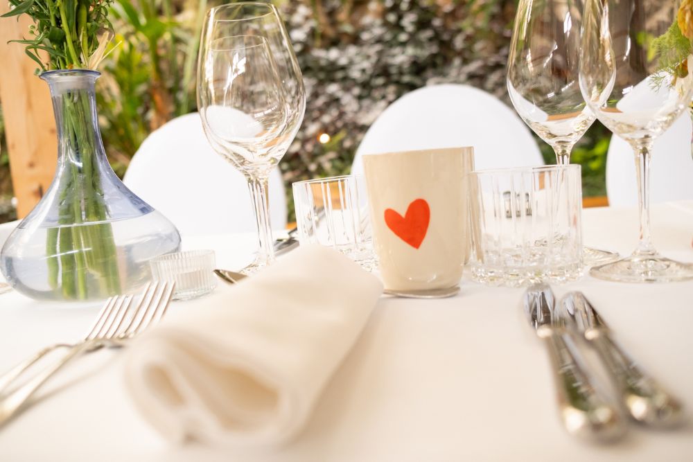 Décoration de table de mariage automnal