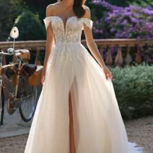 Bustier et manches épaules dénudées