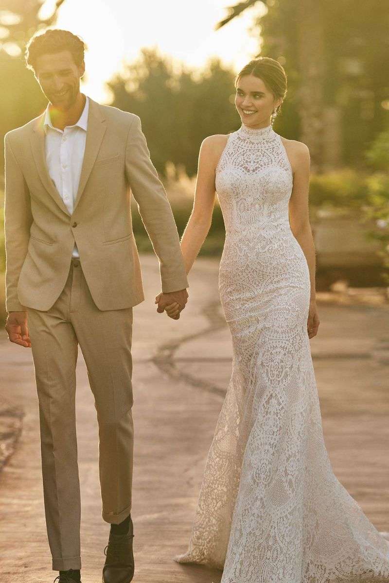 Col américain et coupe sirène