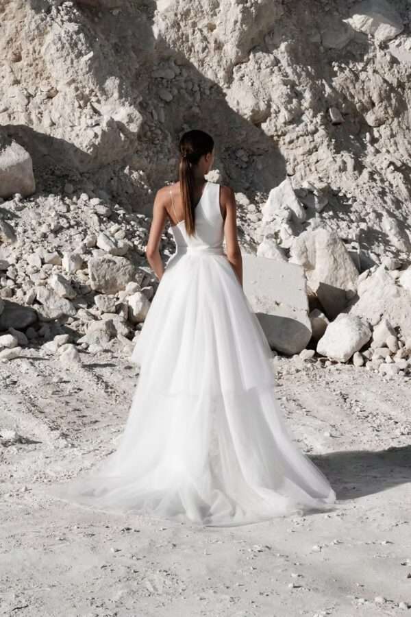 Surjupe en tulle amovible