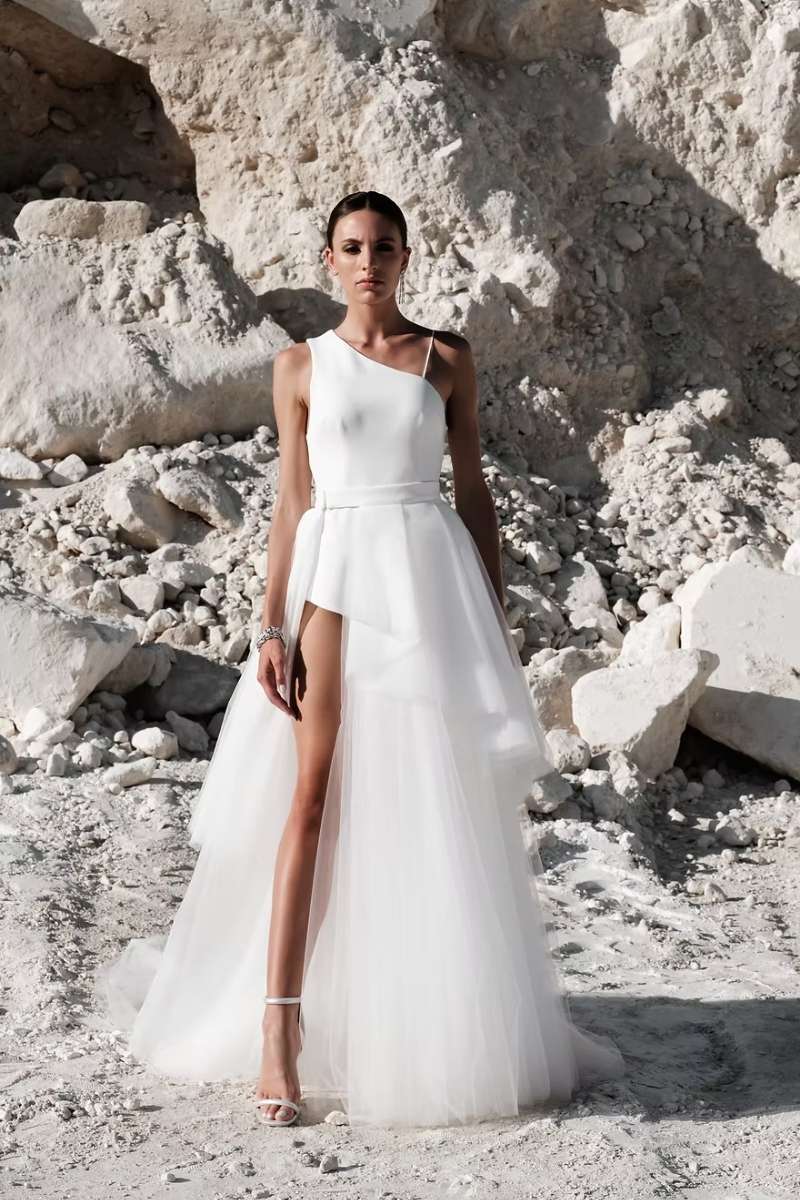 Robe de mariée 2-en-1