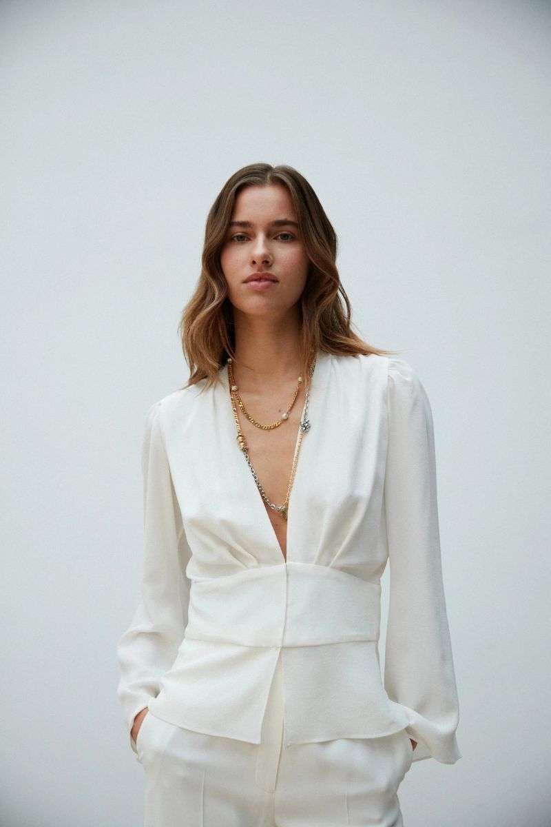 Blouse mariage civil