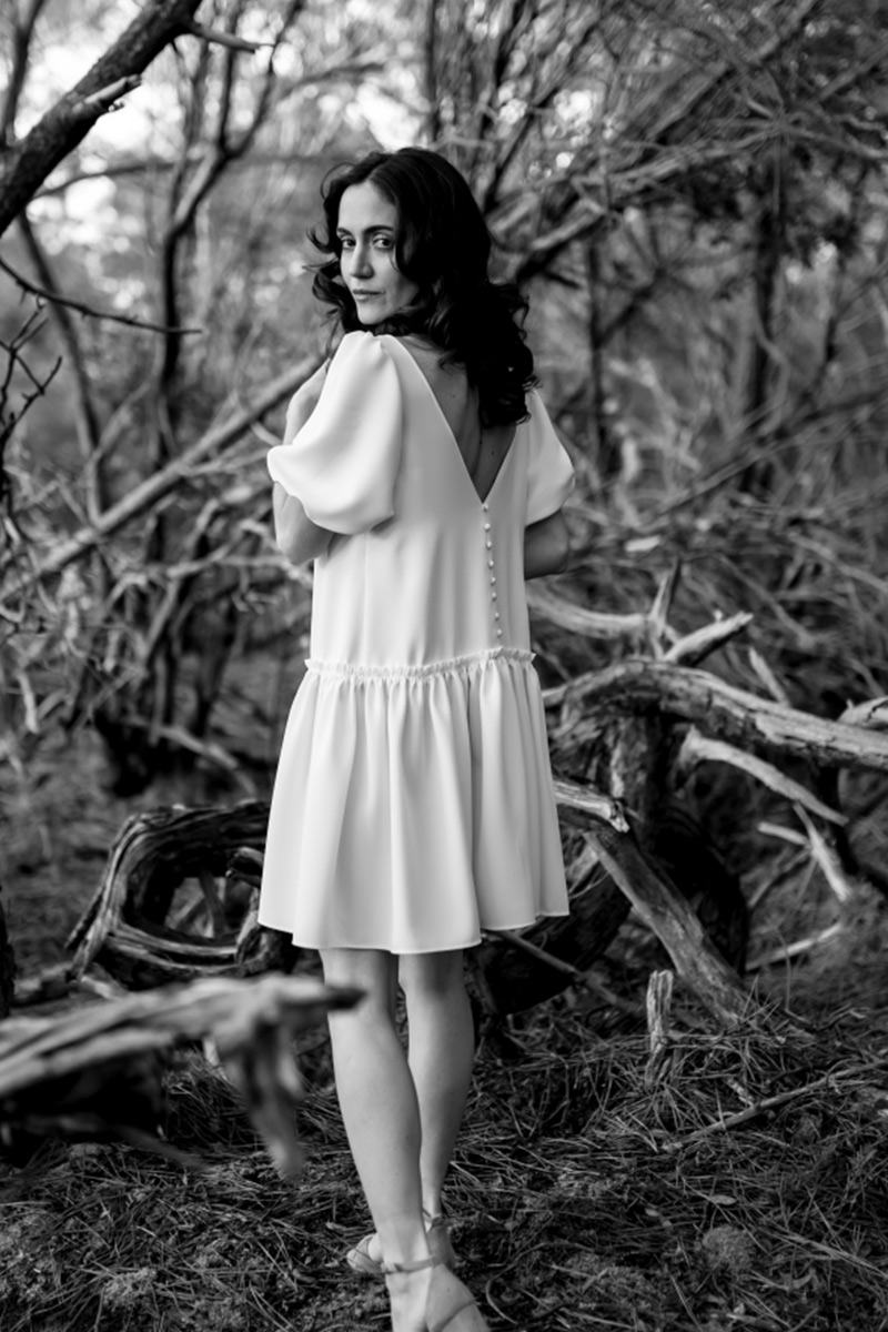 Blanche-Madame-Est-Couturiere-robe-de-mariee-courte.jpg Robe de mariée courte retro et fluide Madame Est Couturière