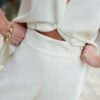 Pantalon de mariée blanc UniParis