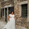 Robe de mariée champêtre simple - La Sève