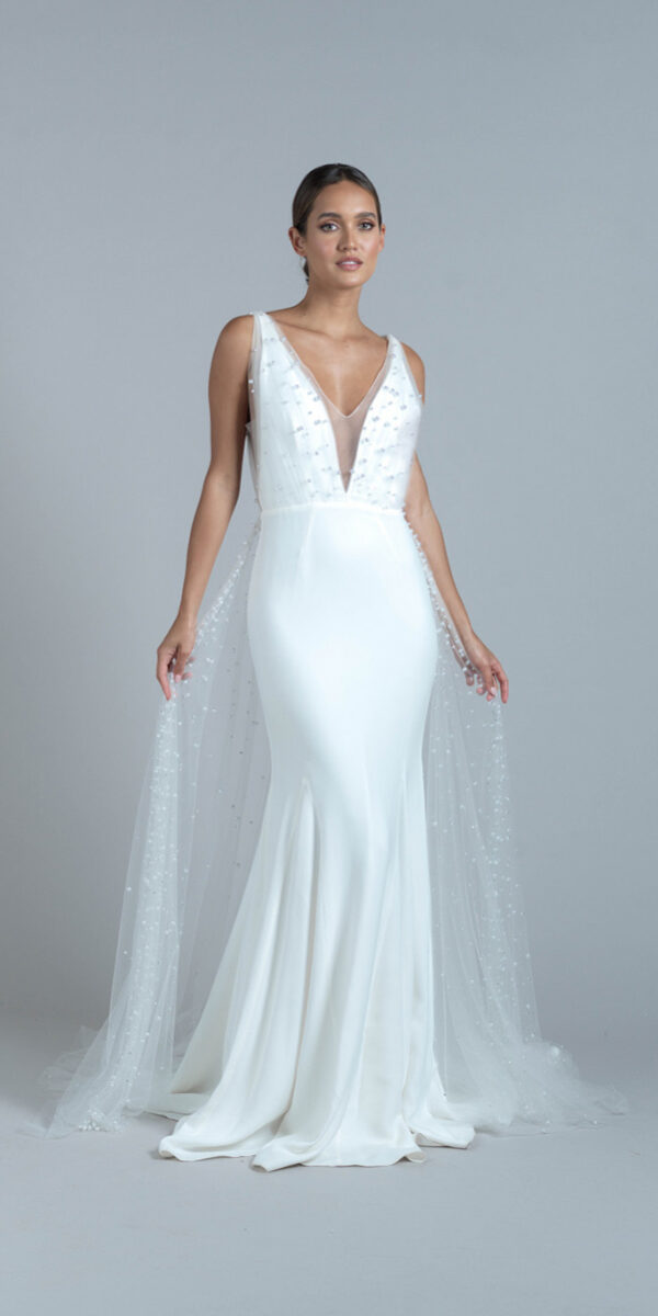 Robe de mariée sirène élégante et chic - La Sève Lyon