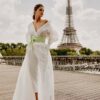 Myris-Cymbeline-tenue-mariage-civil.jpg Robe chemise de mariage seconde main Cymbeline