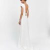 Robe de mariée simple et fluide dos nu Carta Branca