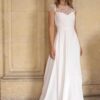Odeline-MarieLaporte-robes-mariee-occasion-lyon.jpg Robe mariée dos nu en mousseline fluide de Marie Laporte