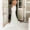 Robe de mariée boho chic grand dos nu bretelles fines Lovers Society Rue de Seine