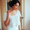 top-arielle-elsa-gary-lyon-occasion-retro.jpg Crop top manches courte en dentelle Elsa Gary