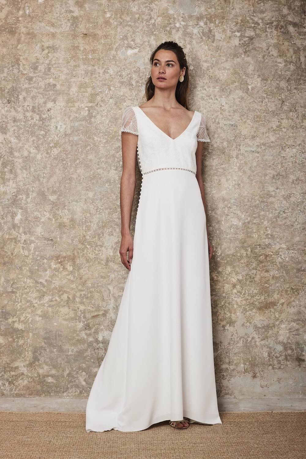 Robe de mariée de seconde main Lambert Créations à Lyon - La Sève
