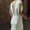 Pitt-LaureDeSagazan-fente-dos-nu Robe de mariée Laure de Sagazan de seconde main chez La Sève à Lyon