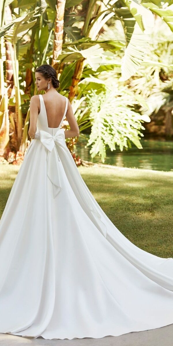 Robes de mariée de seconde main moderne et pas chères à Lyon - La Sève