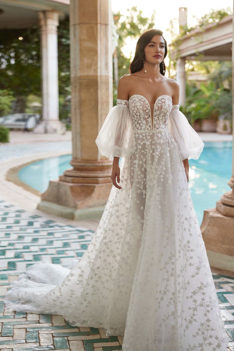 Robe de mariée bustier princesse de seconde main