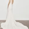 Robe de mariée sirène minimaliste de seconde main à Lyon - La Sève
