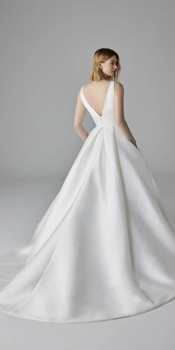 Robe de mariée princesse en mikaod chez La Sève à Lyon